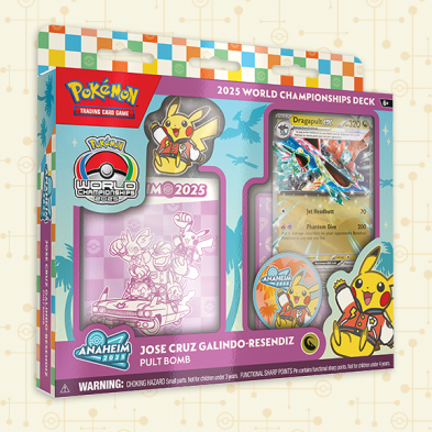 2025 Pokemon TCG World Championships Decks- JOSE GRUZ GALINDO RESENDIZ